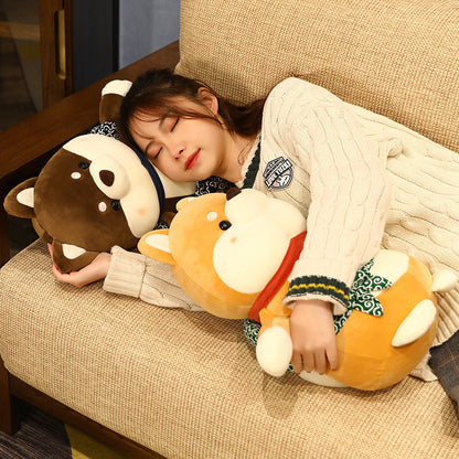 New Creative Corgi Puppy Pillow Doll Plush Toy Home Decoration Catch Machine Doll Doll